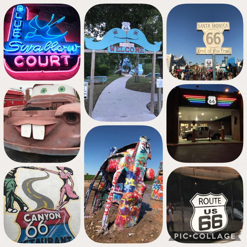 Get your kicks on Route 66 with Route 66 Travelers and Route 66 Smiling